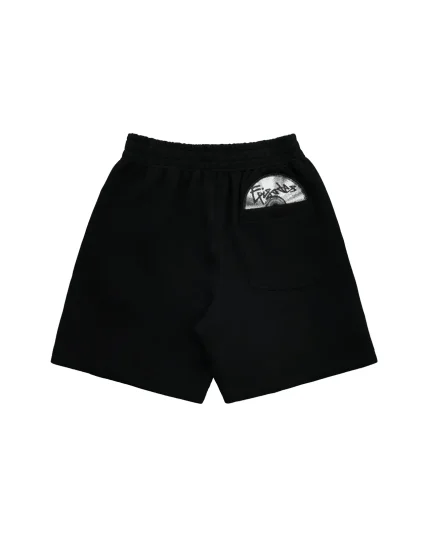 Episode Disc Baggy Black Shorts