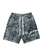 Episodes Blaze Tapestry Black Shorts