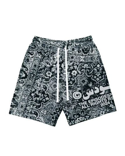 Episodes Blaze Tapestry Black Shorts