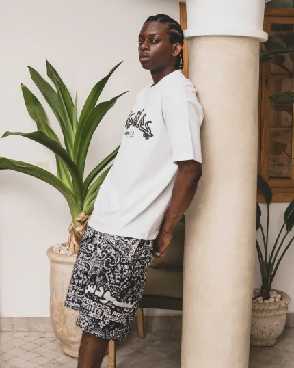 Episodes Blaze Tapestry Black Shorts