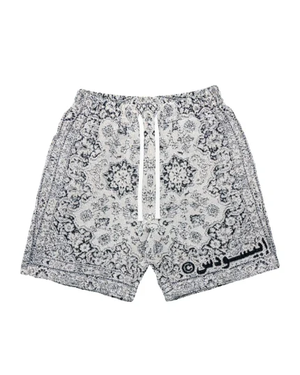 Episodes Blaze Tapestry White Shorts
