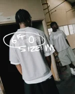 Episodes clothing Tag Mesh Grey Jersey