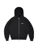 Episodes clothing Tag Zip-up Black Hoodie